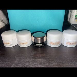La Mer Skincare Collection with White and Black Jars